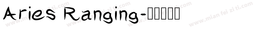Aries Ranging字体转换